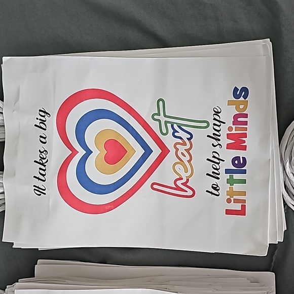 Teacher Appreciation Gift Bags Set of 6 NEW - Picture 7 of 7